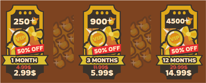 Buy VIP Pass And Golden Apples For FREE in Taming.io! 