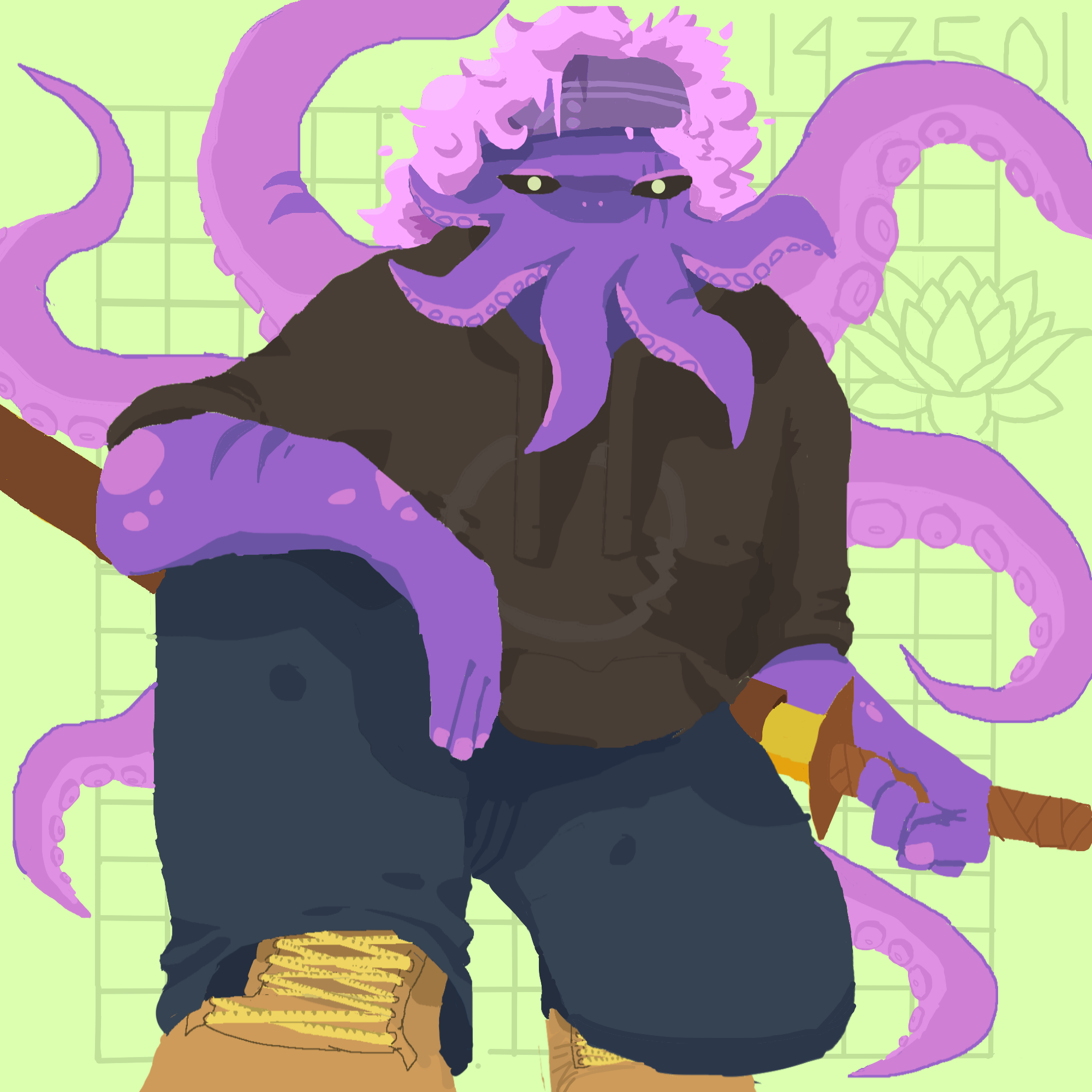 An octopus man