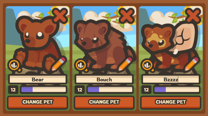 Taming.io - [UPDATE] More pet skins for the Green Forest!